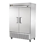 True TS-49F-HC - Freezer, two-section, -10°F, (2) solid doors, stainless steel front/sides